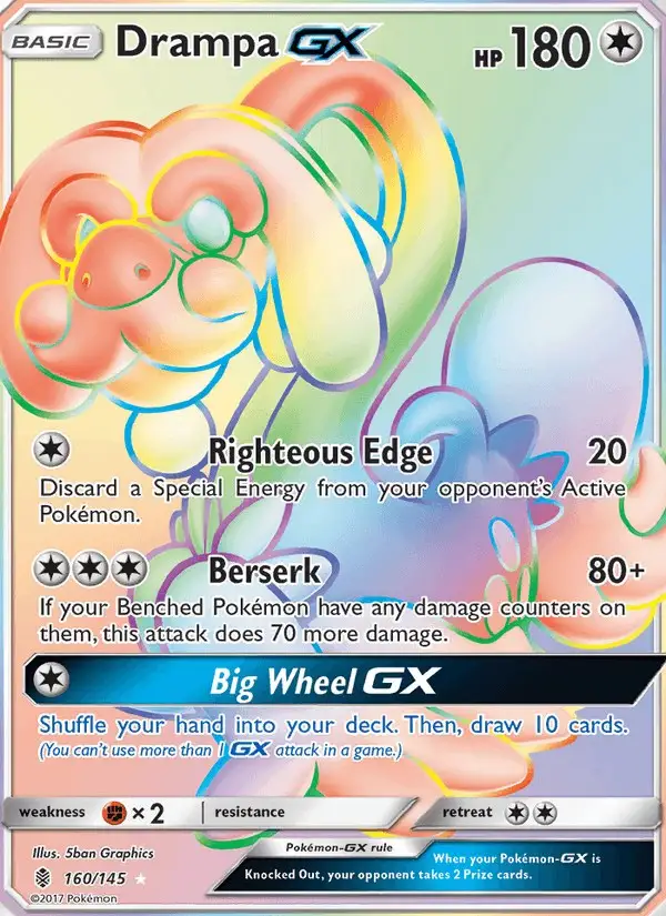 Drampa GX #160 Guardians Rising PSA 10