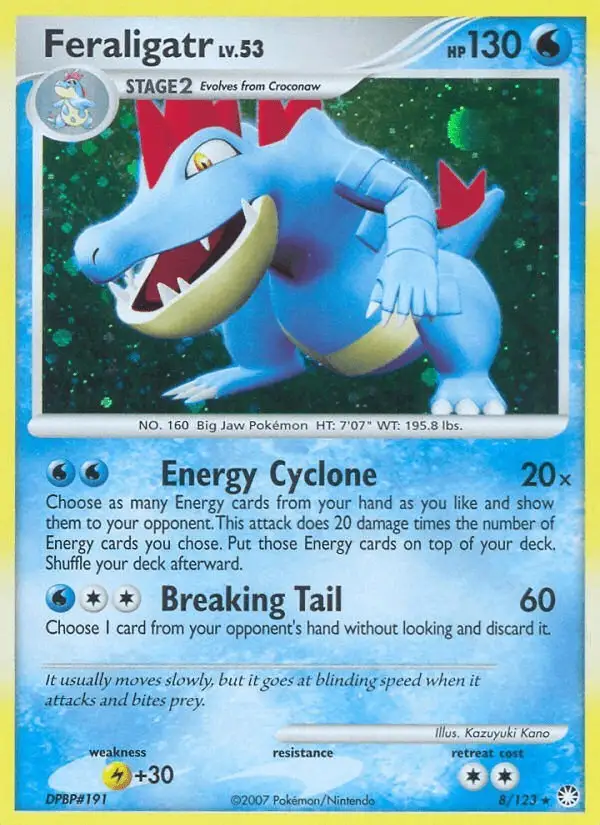 Feraligatr #8 Mysterious Treasures PSA 10