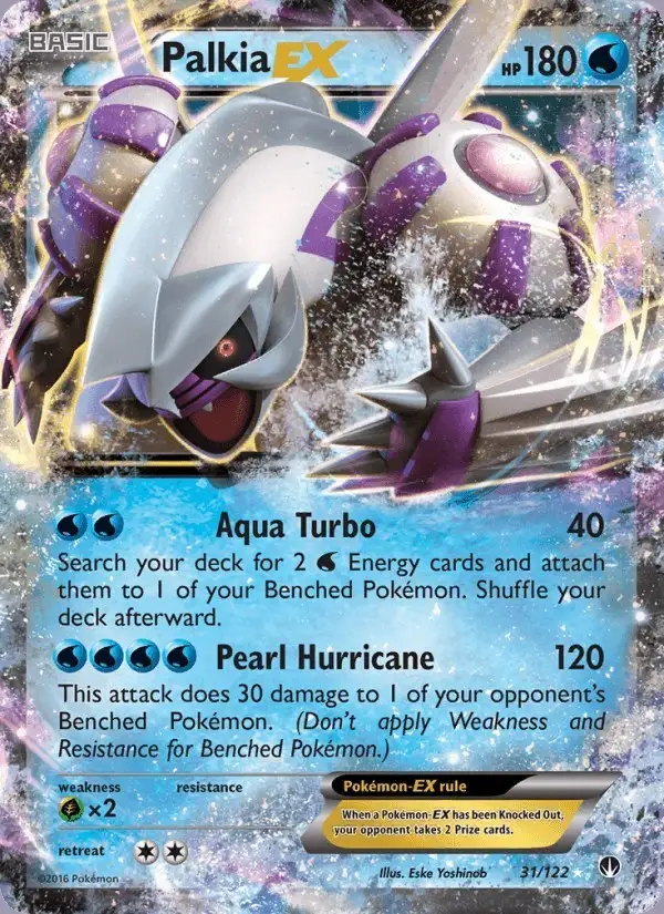 Palkia EX #31 BREAKpoint PSA 10