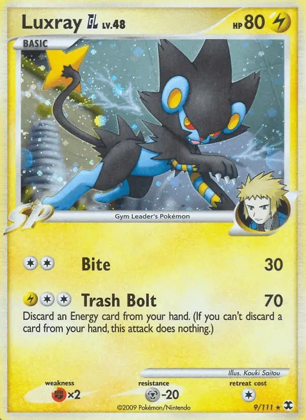 Luxray GL #9 Rising Rivals PSA 10