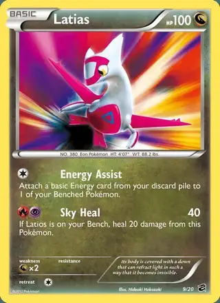 Latias #9 Dragon Vault PSA 10