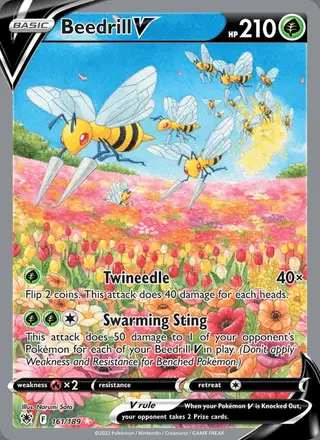 Beedrill V #161 Astral Radiance PSA 10