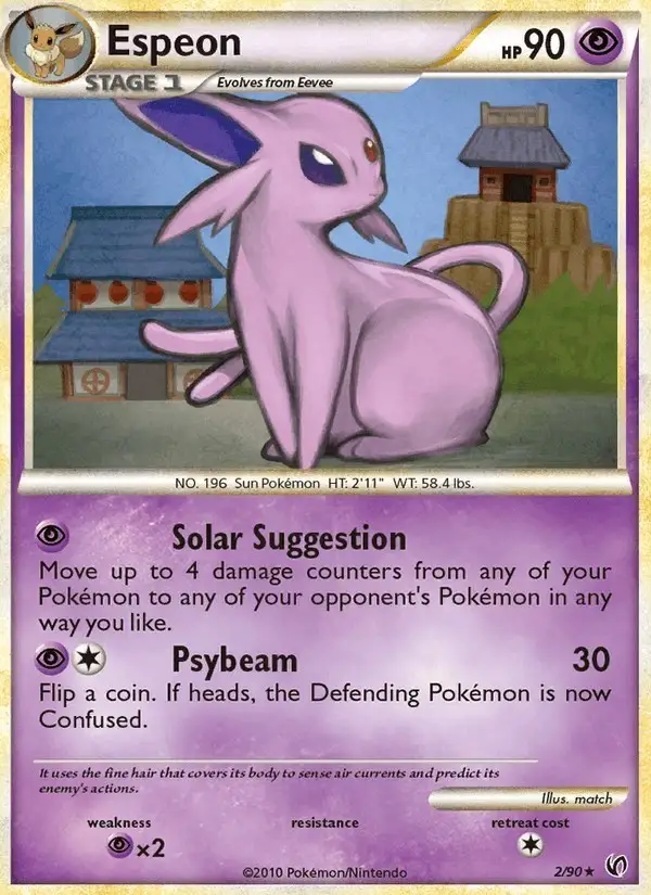 Espeon #2 Undaunted PSA 10