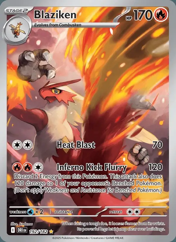 Blaziken #192 Destined Rivals PSA 10