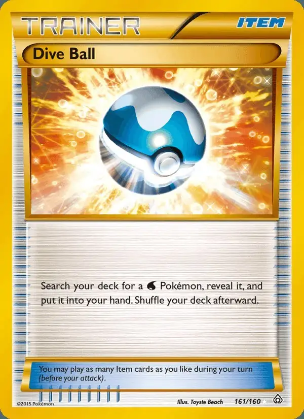 Dive Ball #161 Primal Clash PSA 10