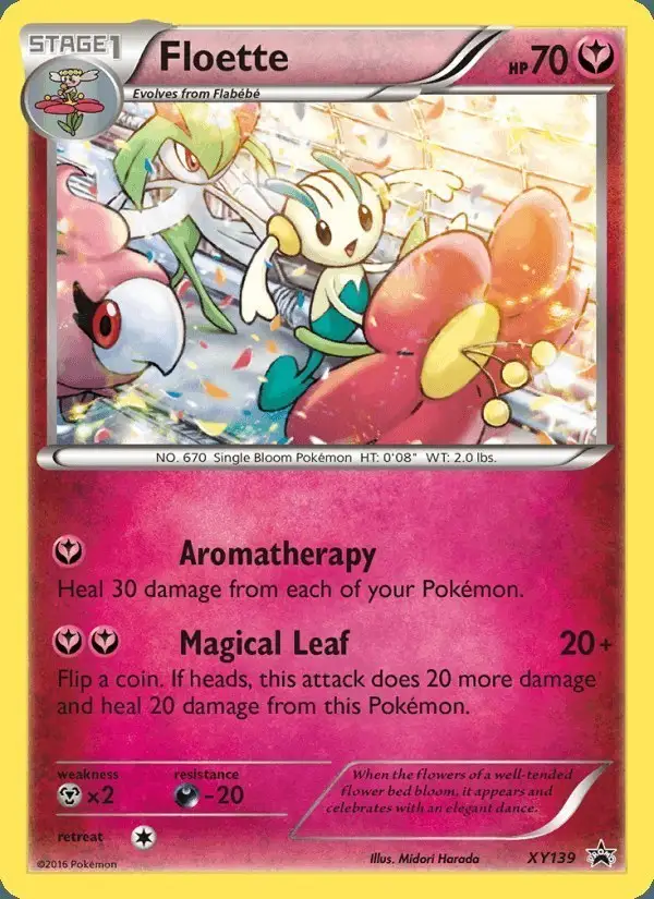 Floette #XY139 XY Black Star Promos PSA 10