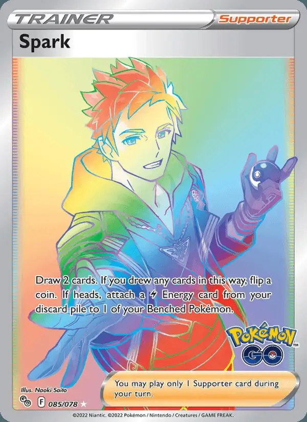 Spark #085 Pokémon GO PSA 10