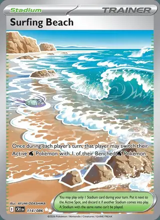 Surfing Beach #114 Chaos Rising PSA 10
