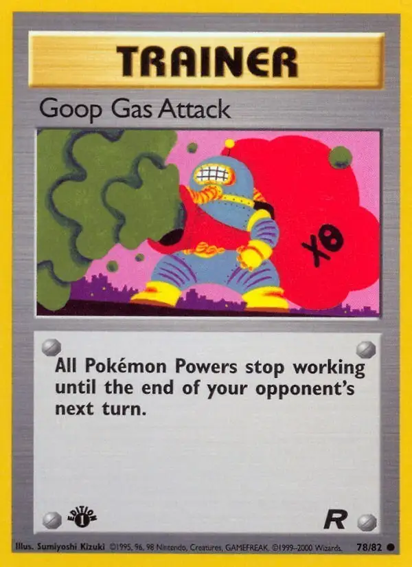Goop Gas Attack #78 Team Rocket PSA 10