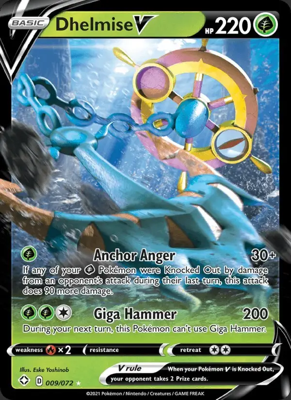 Dhelmise V #9 Shining Fates PSA 10