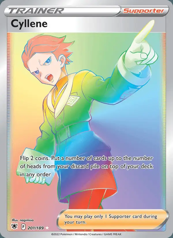 Cyllene #201 Astral Radiance PSA 10