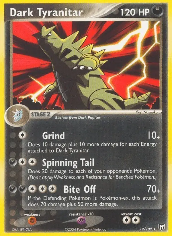 Dark Tyranitar #19 Team Rocket Returns PSA 10