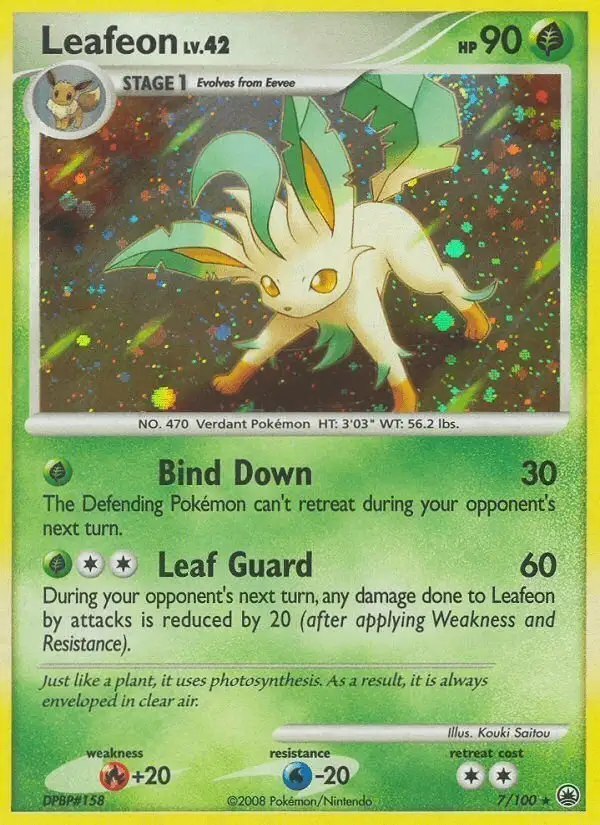 Leafeon #7 Majestic Dawn PSA 10