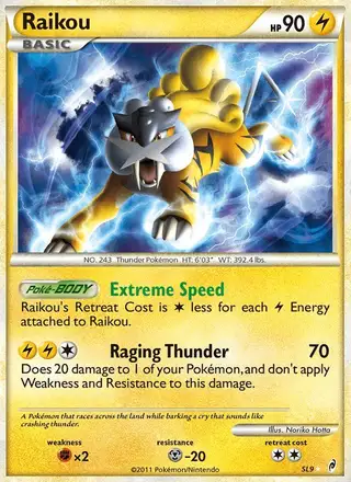 Raikou #SL9 Call of Legends PSA 10
