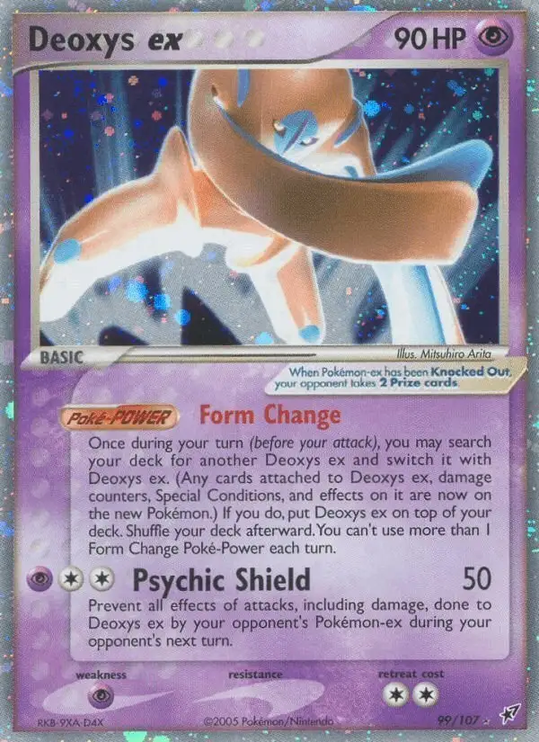 Deoxys ex #99 Deoxys PSA 10