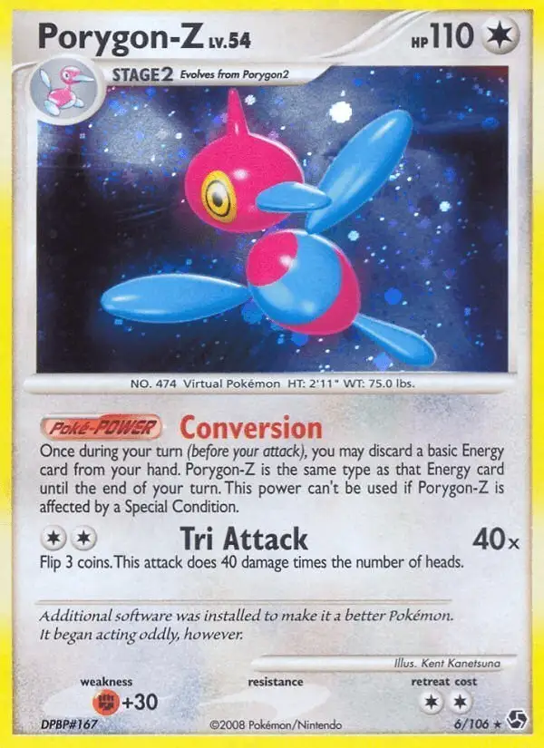 Porygon-Z #6 Great Encounters PSA 10