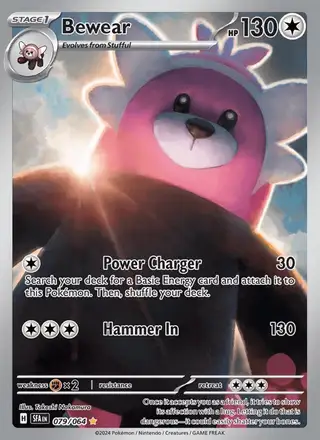 Bewear #079 Shrouded Fable PSA 10