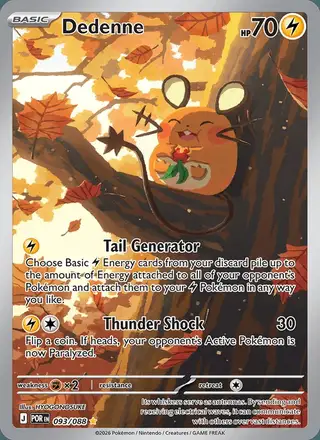 Dedenne #093 Perfect Order PSA 10