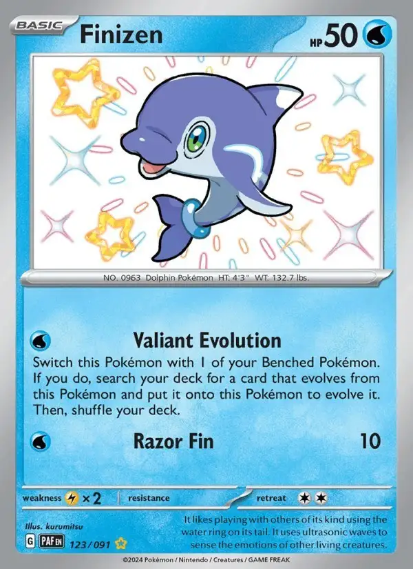 Finizen #123 Paldean Fates PSA 10