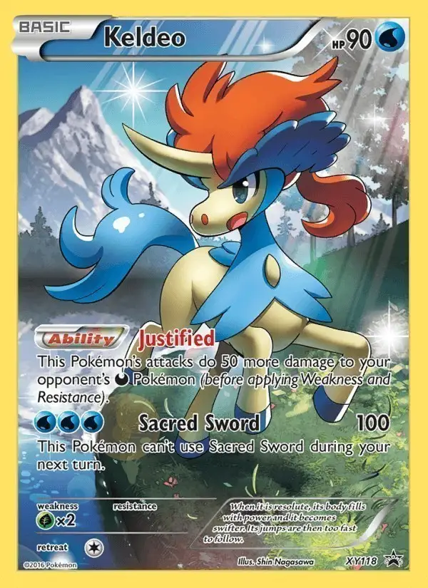 Keldeo #XY118 XY Black Star Promos PSA 10