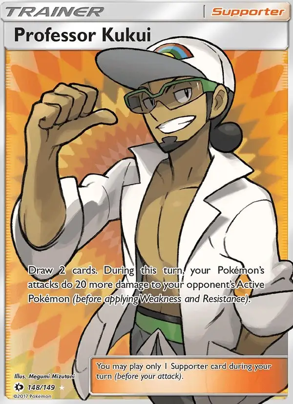 Professor Kukui #148 Sun & Moon PSA 10