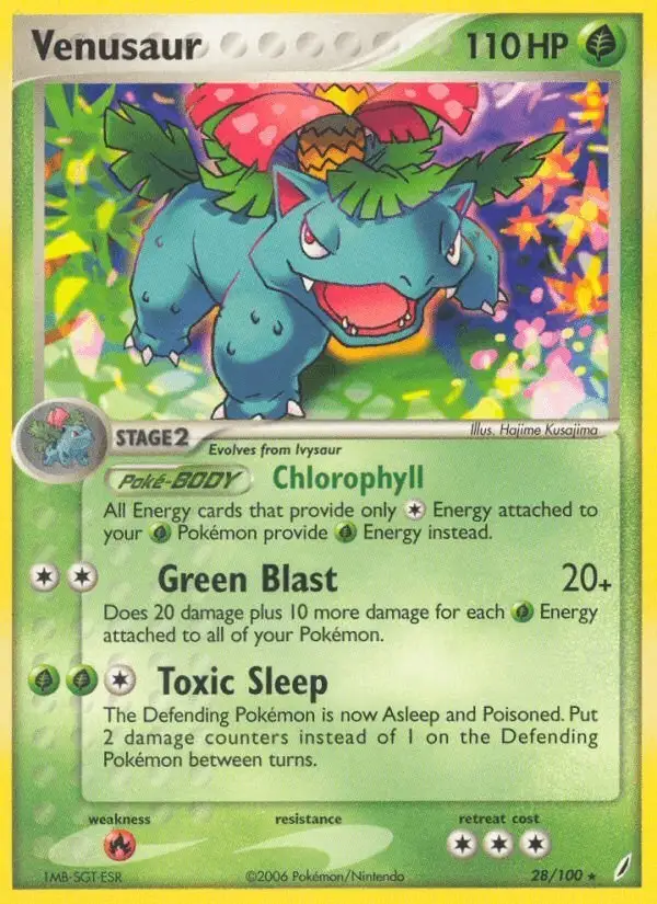 Venusaur #28 Crystal Guardians PSA 10