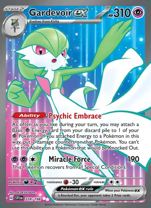 Gardevoir ex #228 Scarlet & Violet PSA 10