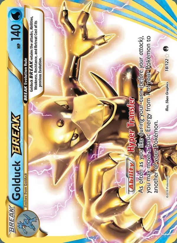 Golduck BREAK #18 BREAKpoint PSA 10