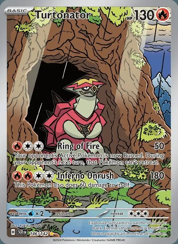 Turtonator #146 Stellar Crown PSA 10
