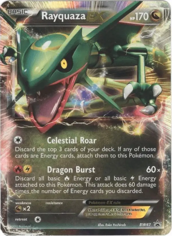 Rayquaza-EX #BW47 BW Black Star Promos PSA 10