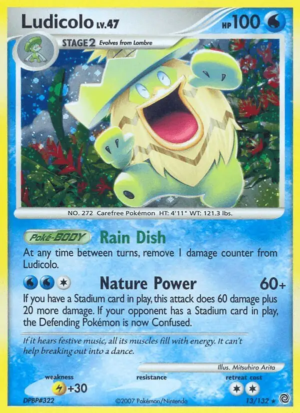 Ludicolo #13 Secret Wonders PSA 10