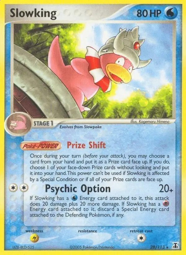 Slowking #28 Delta Species PSA 10