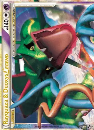Rayquaza & Deoxys LEGEND #89 Undaunted PSA 10
