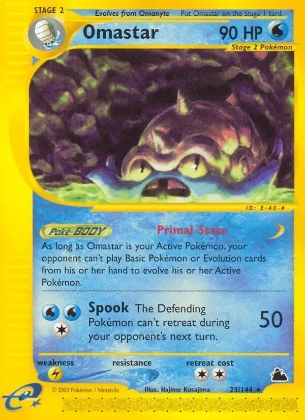 Omastar #23 Skyridge PSA 10