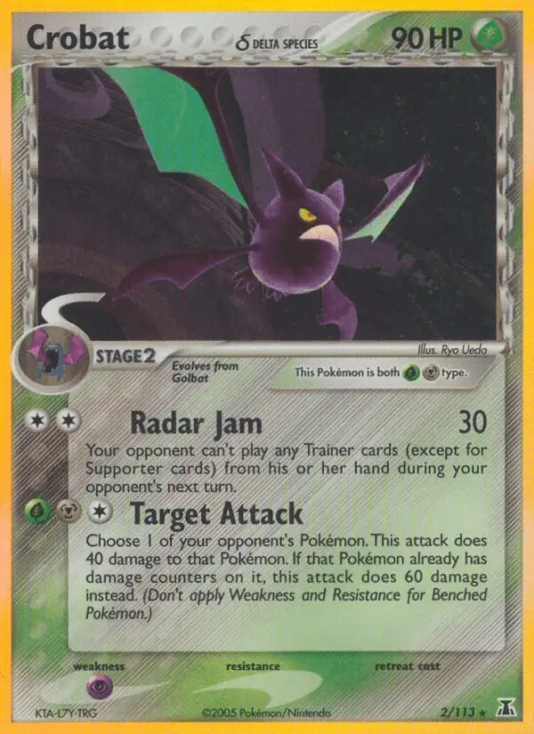 Crobat δ #2 Delta Species PSA 10