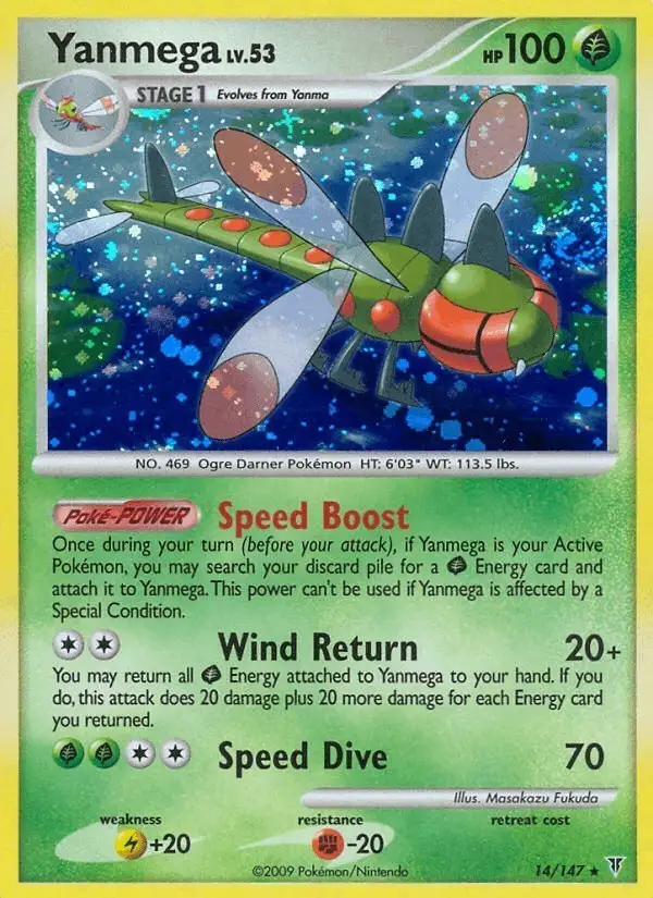Yanmega #14 Supreme Victors PSA 10