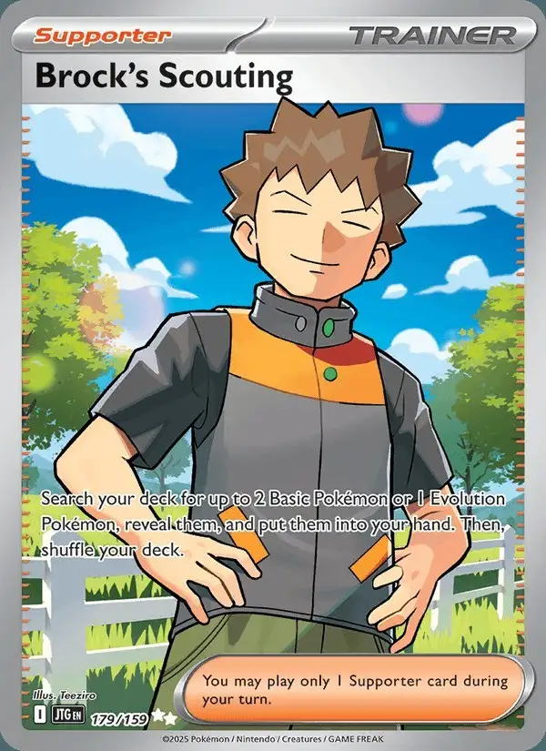 Brock's Scouting #179 Journey Together PSA 10