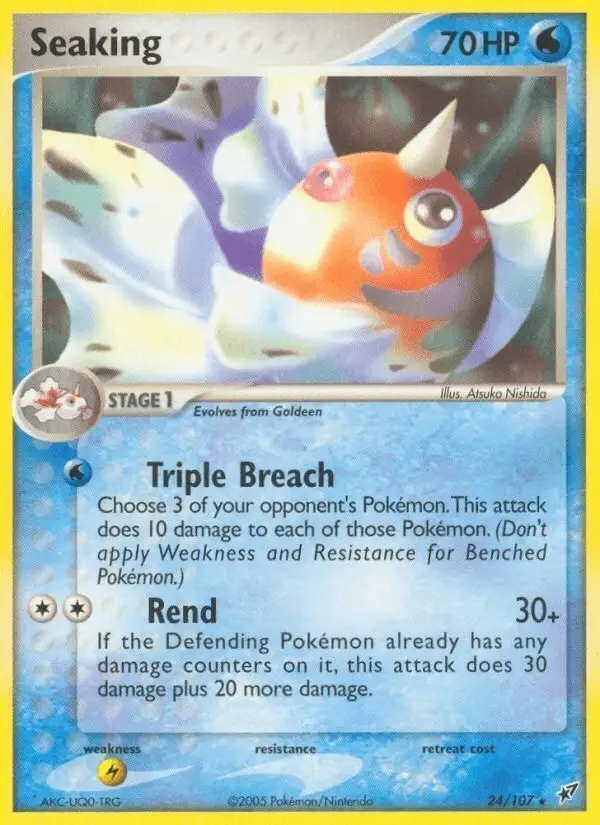 Seaking #24 Deoxys PSA 10