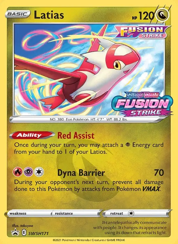 Latias #SWSH171 SWSH Black Star Promos PSA 10
