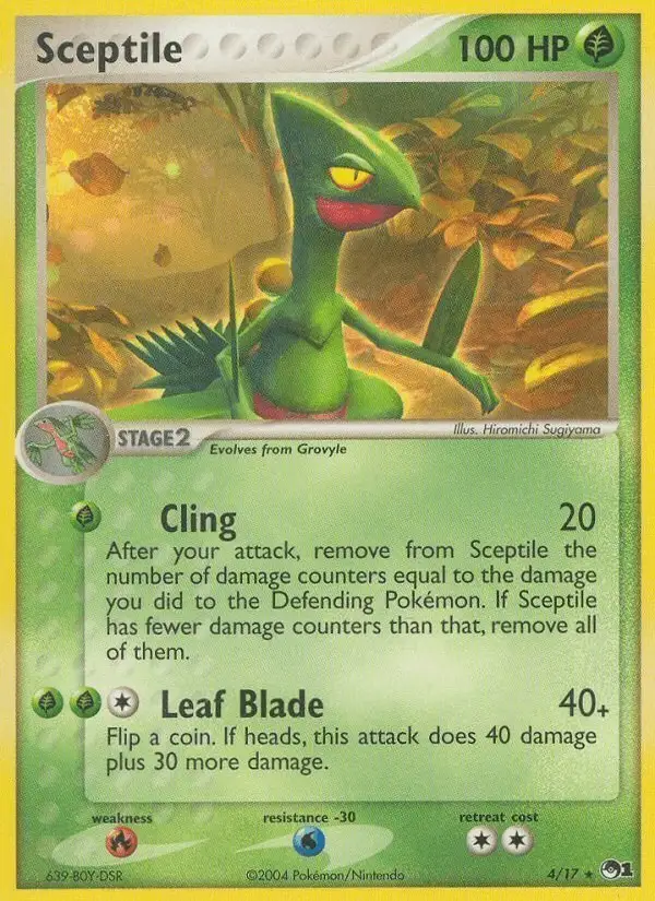 Sceptile #4 POP Series 1 PSA 10