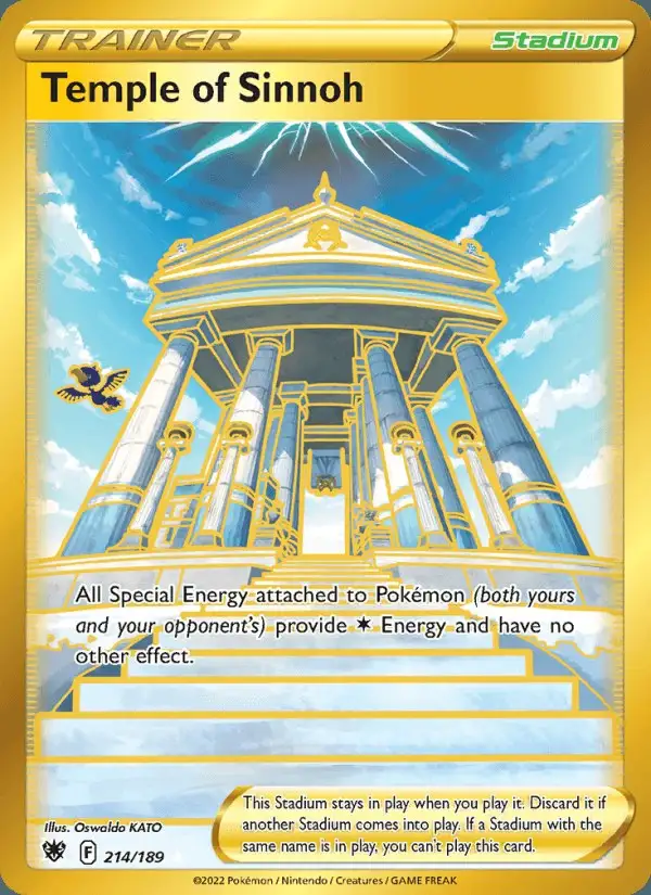 Temple of Sinnoh #214 Astral Radiance PSA 10