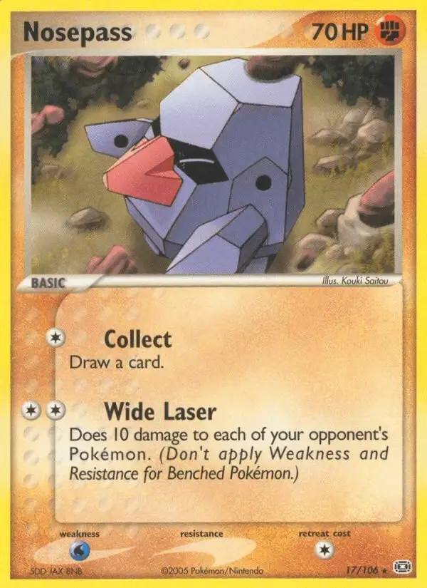 Nosepass #17 Emerald PSA 10