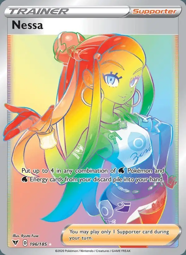 Nessa #196 Vivid Voltage PSA 10