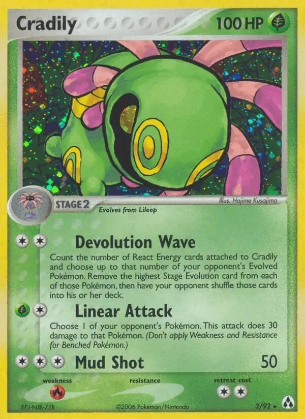 Cradily #3 Legend Maker PSA 10