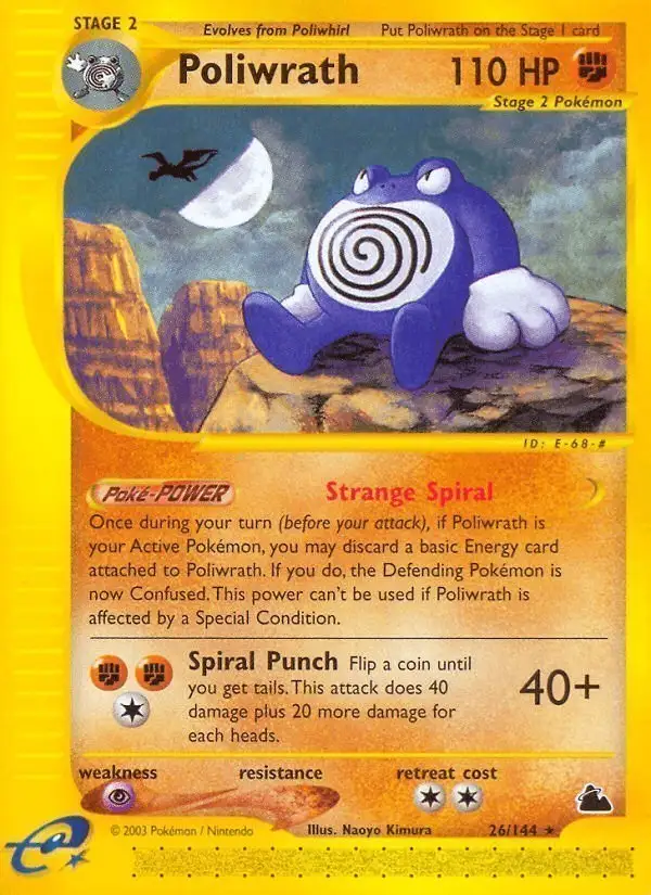 Poliwrath #26 Skyridge PSA 10