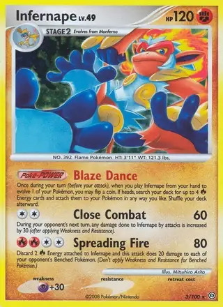 Infernape #3 Stormfront PSA 10