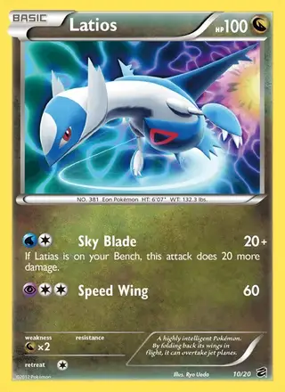 Latios #10 Dragon Vault PSA 10
