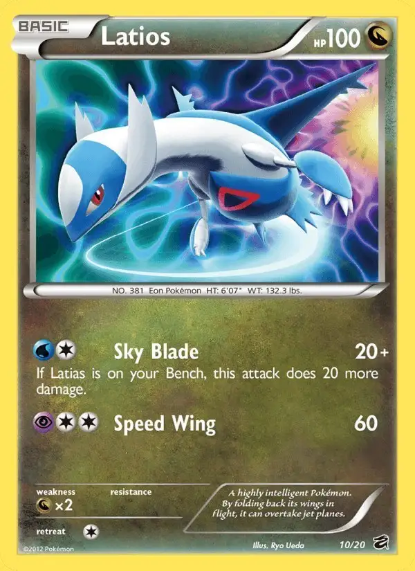 Latios #10 Dragon Vault PSA 10