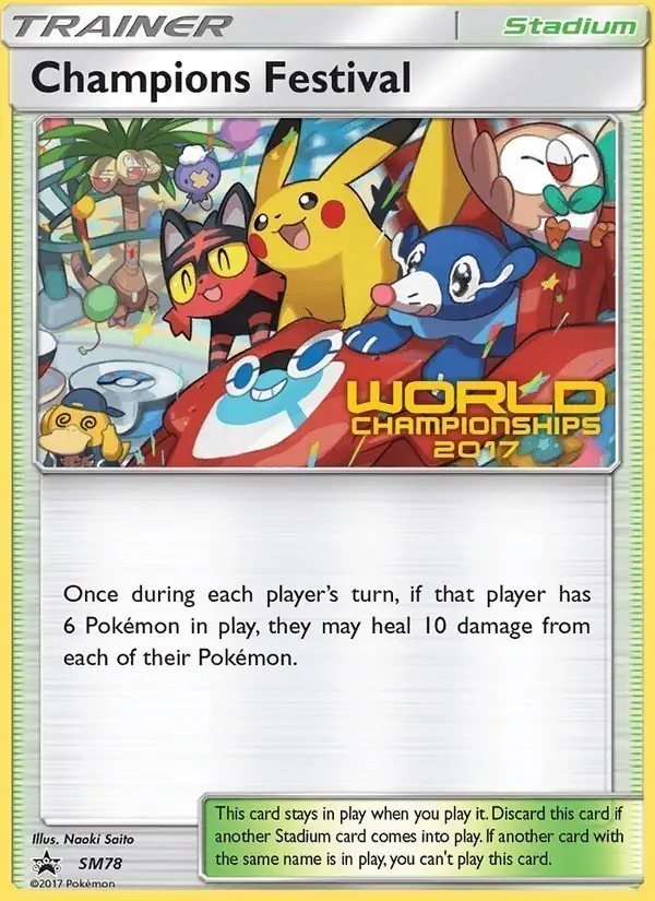 Champions Festival #SM78 SM Black Star Promos PSA 10