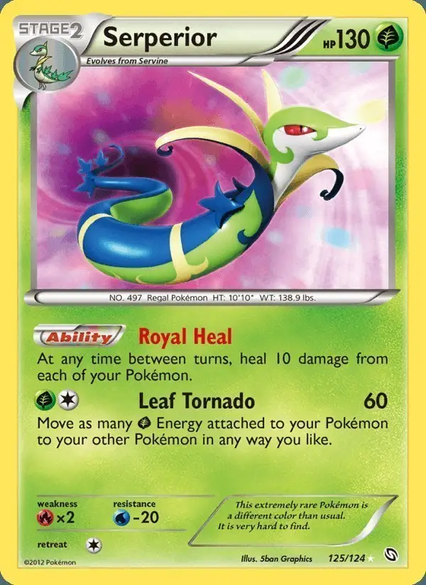 Serperior #125 Dragons Exalted PSA 10